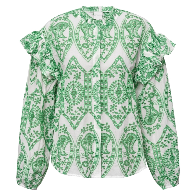 GOSSIA MiraGO Mie Shirt G2120 Grass Green Skjorte 〖 PRE-ORDRE〗KOMMER I MAJ