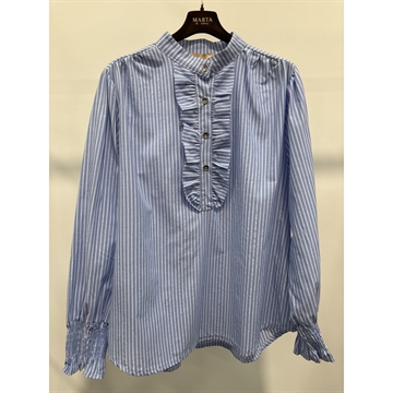 Marta Du Chateau Mdc Margaux Shirt 6811 Celeste Skjorte