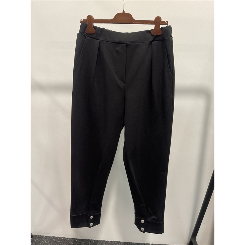 Marta Du Chateau Mdc Lysia Pants  6720 Black Bukser