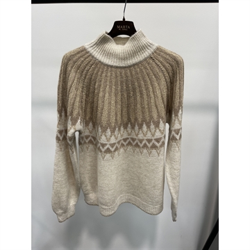 Marta Du Chateau Mdc Gaelle Knit 3307 Beige