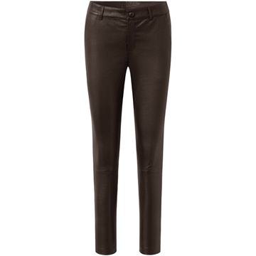 Depeche Amelia chino skindbuks 14254 7-8 DEL LÆNGDE Chocolate