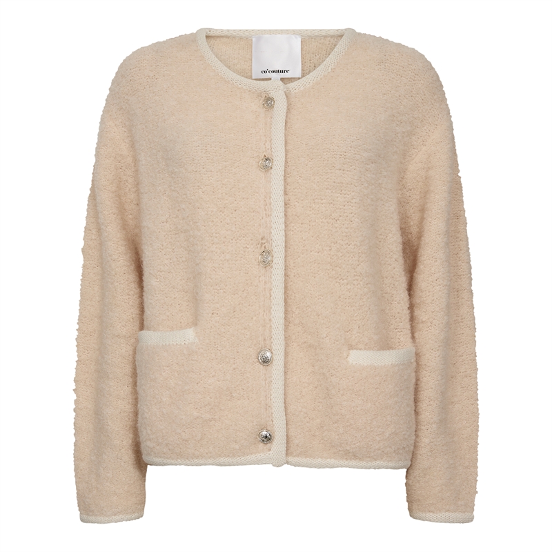 Co Couture TimaraCC Wool Cardigan Powder 32118 