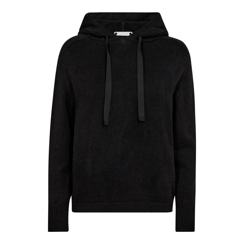 Co Couture RowCC Hoodie Knit 32168 96 Black〖 PRE-ORDRE〗 KOMMER I SEPTEMBER