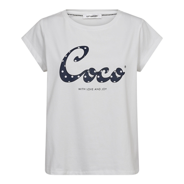 Co Couture DotCC Coco Tee 33127 WhiteNavy