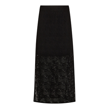 Co Couture LeroyCC Lace Skirt 34186 Black〖 PRE-ORDRE〗KOMMER I FEBRUAR