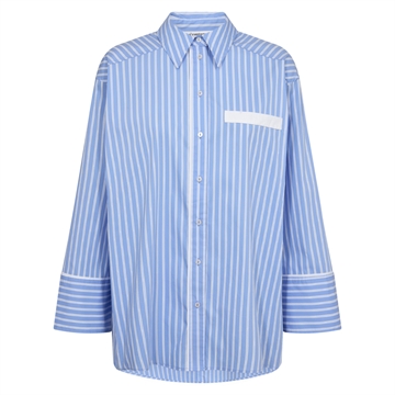 Co Couture SuriCC Stripe Shirt 35610 Pale Blue