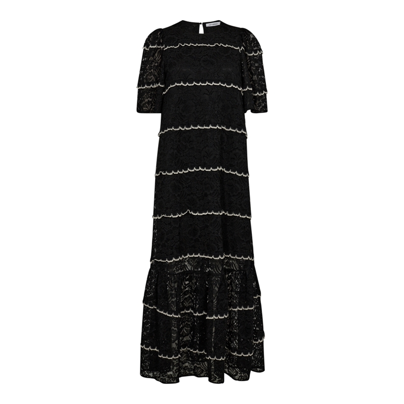 Co Couture LoraCC Lace Dress 36325 Black - Kjole