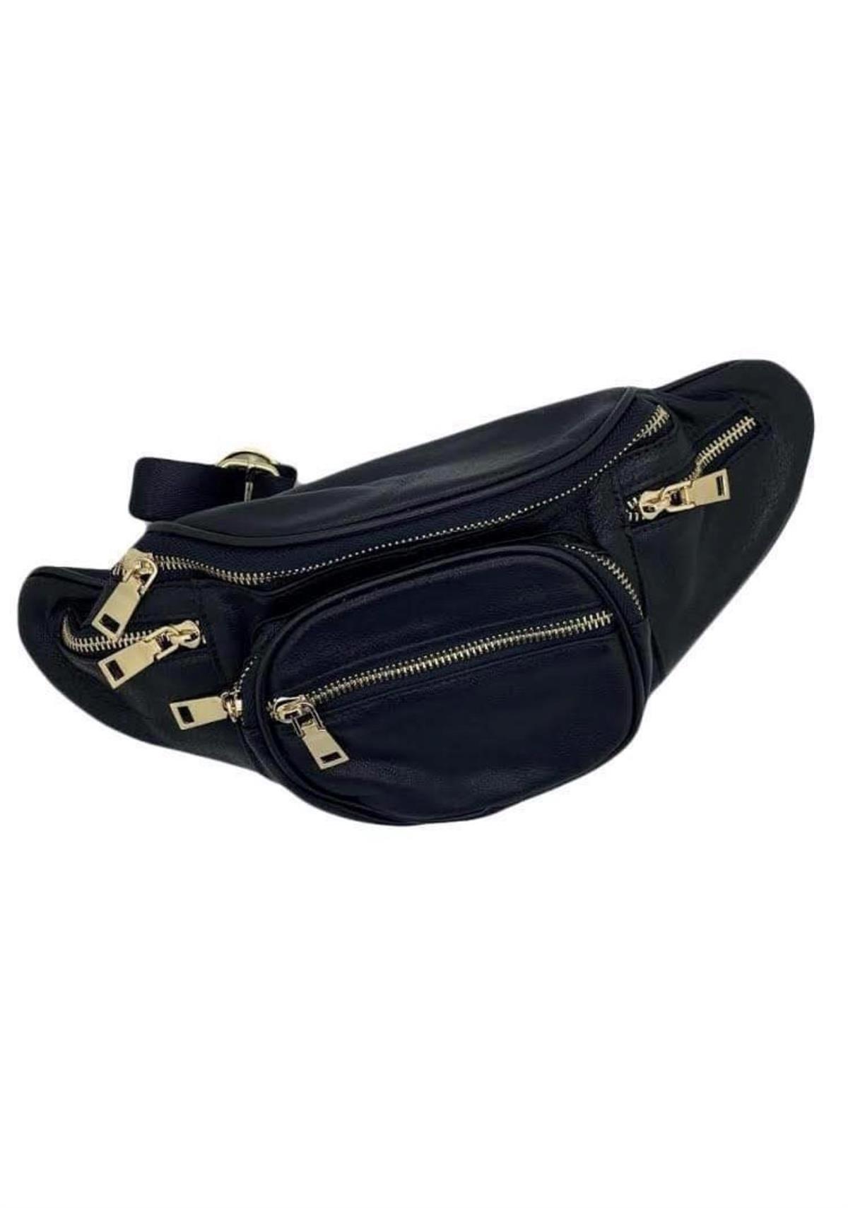 Just D C2-0001 Belt Bag Leather with gold