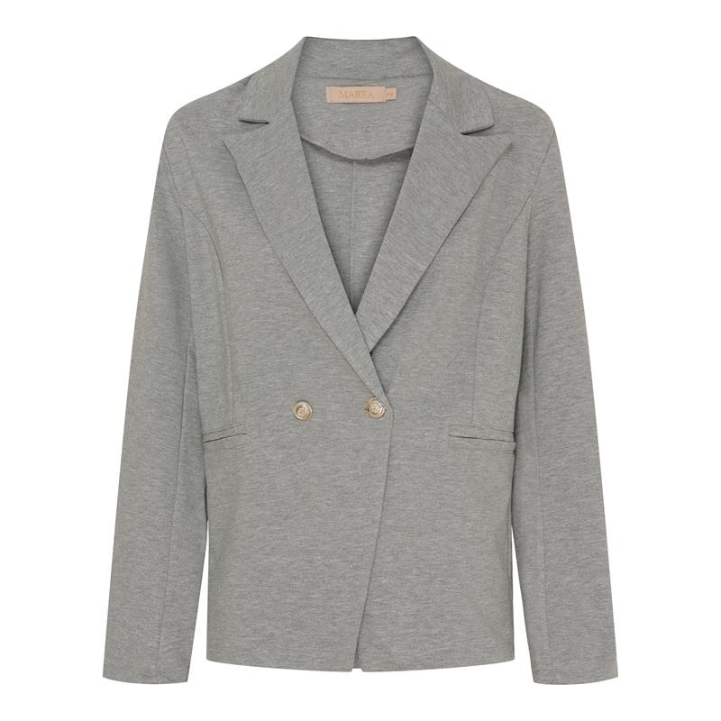 Marta Du Chateau MDC VIVIAN BLAZER Grey Melange