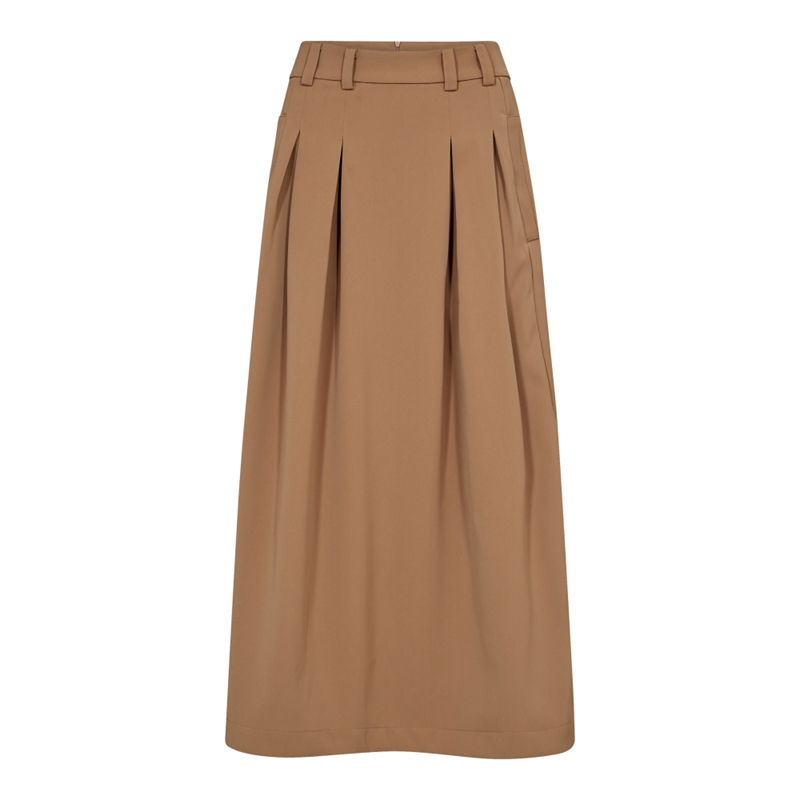 Co Couture AnyaCC Pleat Skirt 34178 Khaki