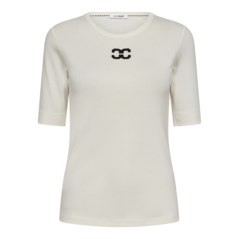 Co Couture GrannyCC Logo Tee 33101 Off White