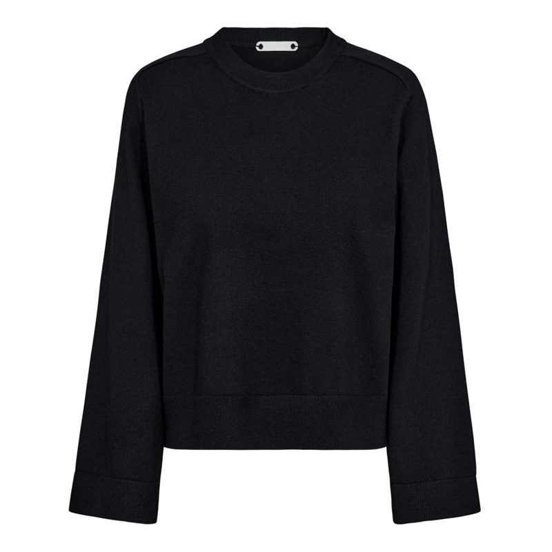 Co Couture MyCC O-Neck Knit 32172 Black