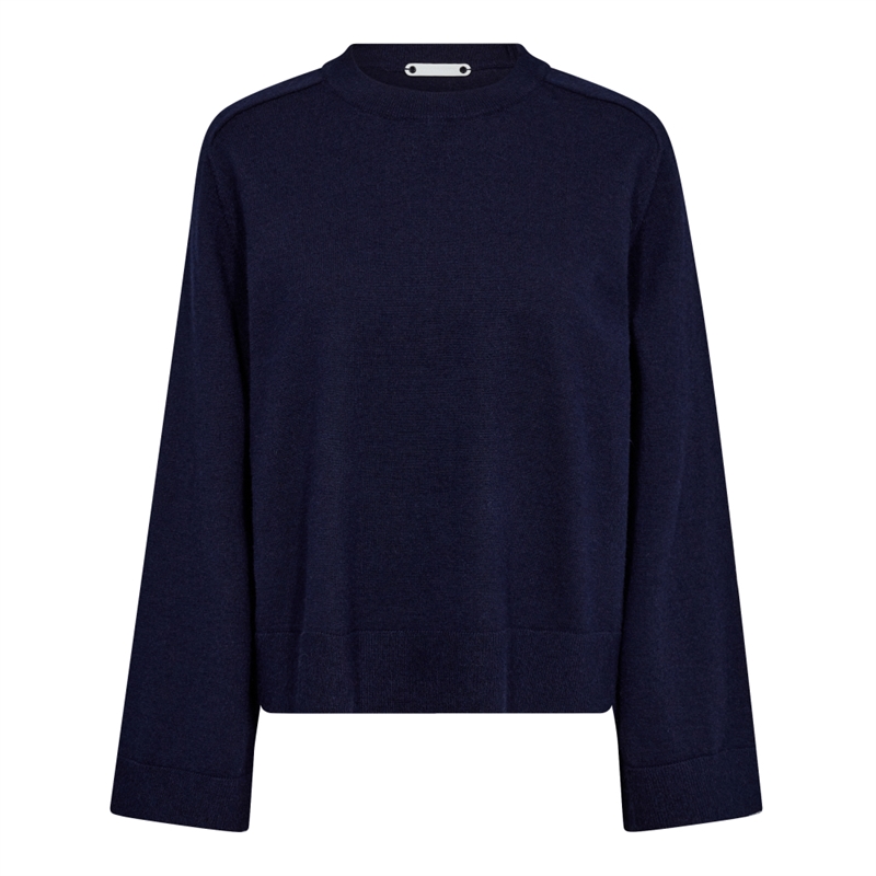 Co Couture MyCC O-Neck Knit 32172 Navy