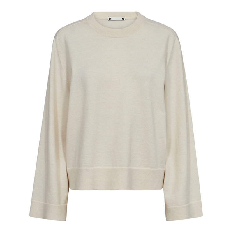 Co Couture MyCC O-Neck Knit 32172 Off White