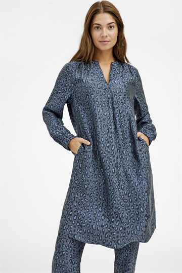 Gustav Costa shirt dress Blue Blizzard Print 48512 