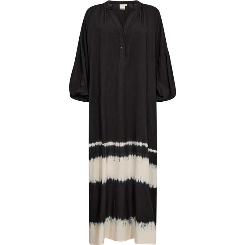 Depeche Clothing FelinaDE Dress 100284 Black White Tie Dye 〖 PRE-ORDRE〗KOMMER I FEBRUAR