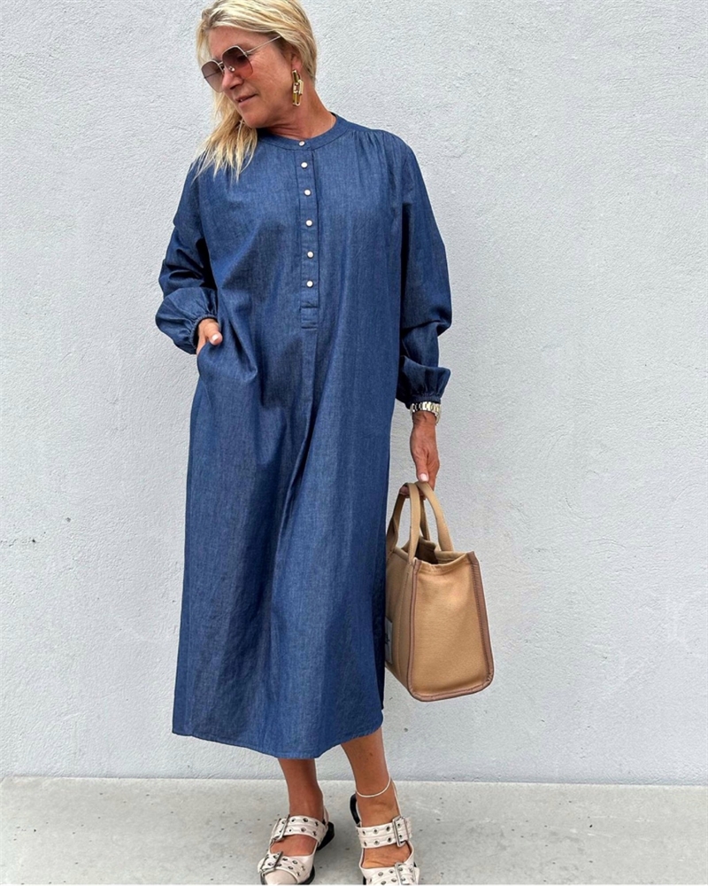 Gaspar Express Luna Denim Dress 2407702 Kjole 