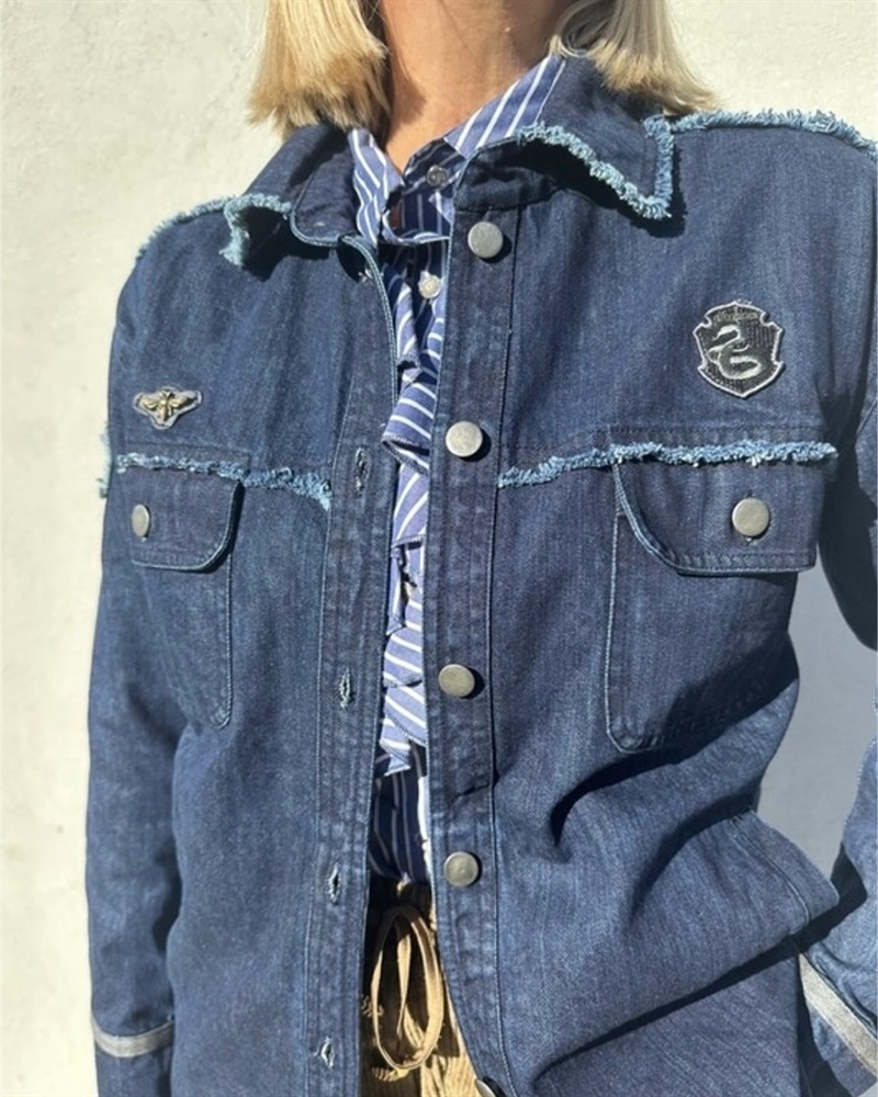 Gaspar Express New York denim jacket  2407502 Jakke Blue