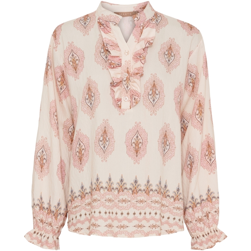 Marta Du Chateau Joceline Shirt 5891 Rosa-V4160p Skjorte