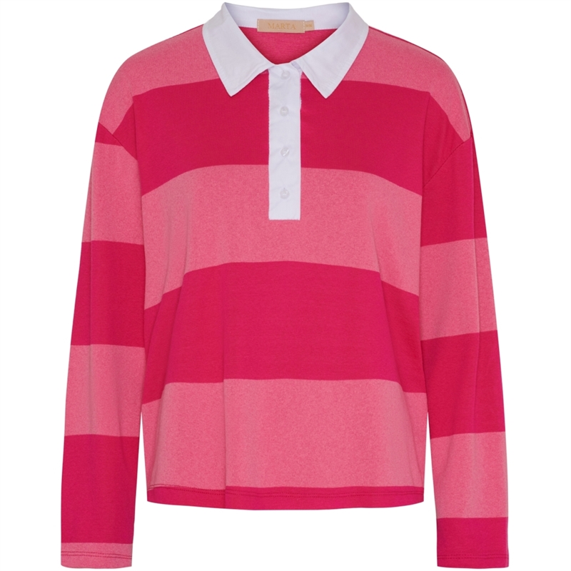 Marta Du Chateau Mdc Axelle Polo 38910-L Fuxia-Pink