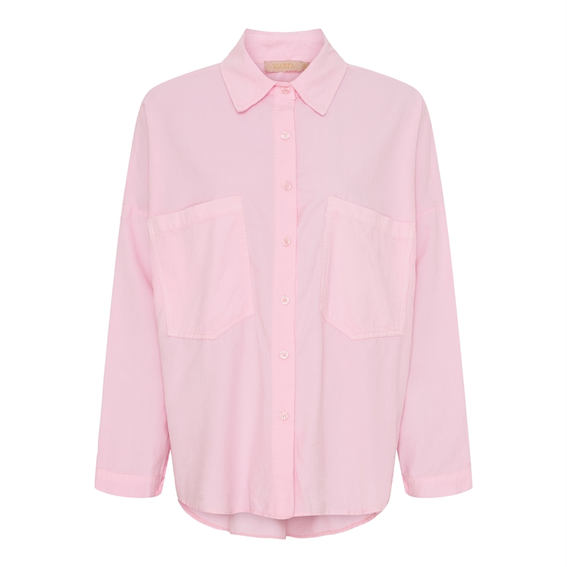 Marta Du Chateau Mdc Coline Shirt 258037 Pink13-3207 Babyfløjl