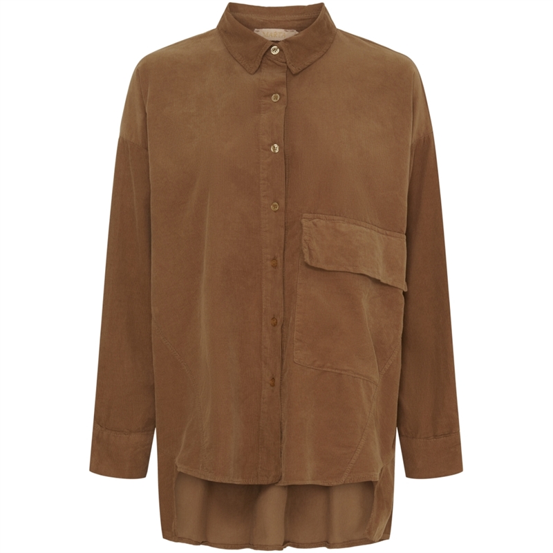 Marta Du Chateau Mdc Giselle Shirt 248056 Dark Camel 4741