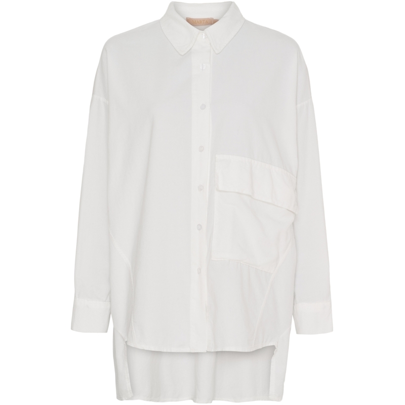 Marta Du Chateau Mdc Giselle Shirt 248056 Milk Fløjlsskjorte