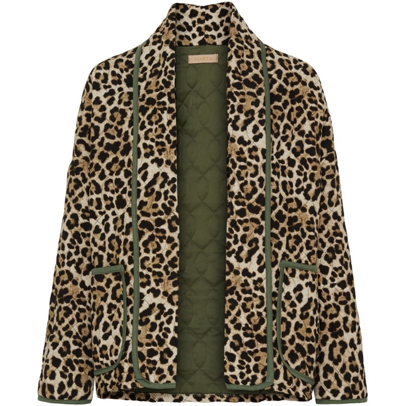 Marta Du Chateau Mdc Lise Jacket 23828 Leopard 